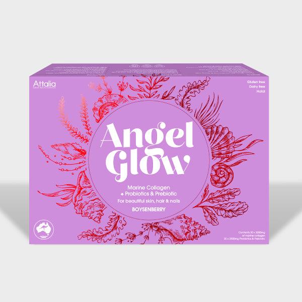 Angel Glow Refreshing Marine Beauty Collagen Berry Flavours. 30 Servings - Anjelstore 