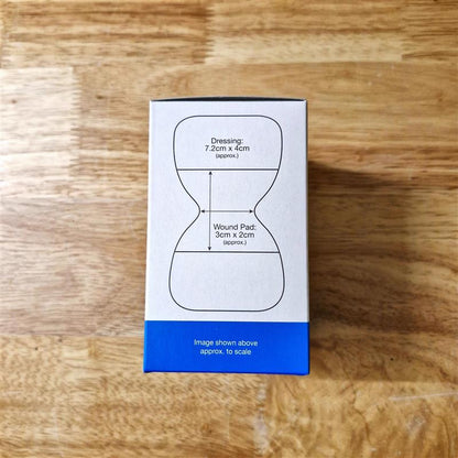 Walker’s Nu-Por Sterile Hourglass Finger & Toe Dressing 7.2cm x 4cm – Box of 50