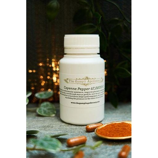 Cayenne Pepper 40 000hu (90 caps) - Anjelstore 
