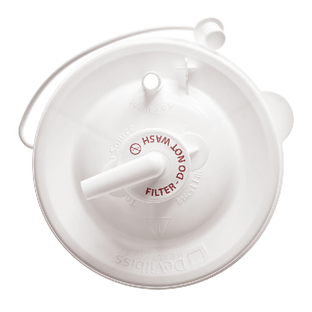 DEVILBISS COLLECTION KIT - 800ML SUCTION JAR LID SHORT TUBING AND FILTER - Anjelstore 