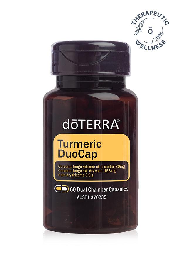 dōTERRA Turmeric DuoCap 60 Duo Chamber Capsules, 30 Day Supply - Anjelstore 
