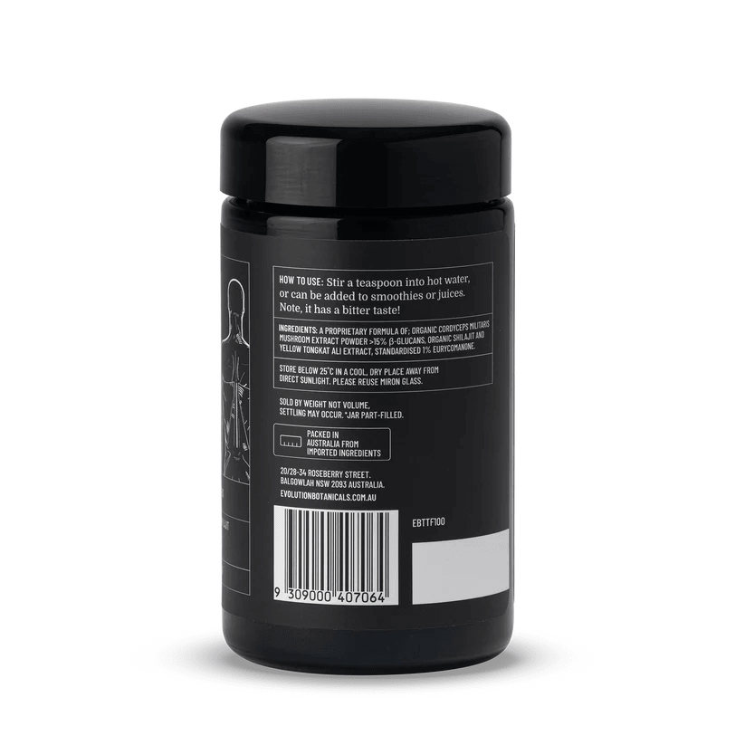 Evolution Botanicals Titanium Formula -100g violet miron glass jar (52 Serves) - Anjelstore 