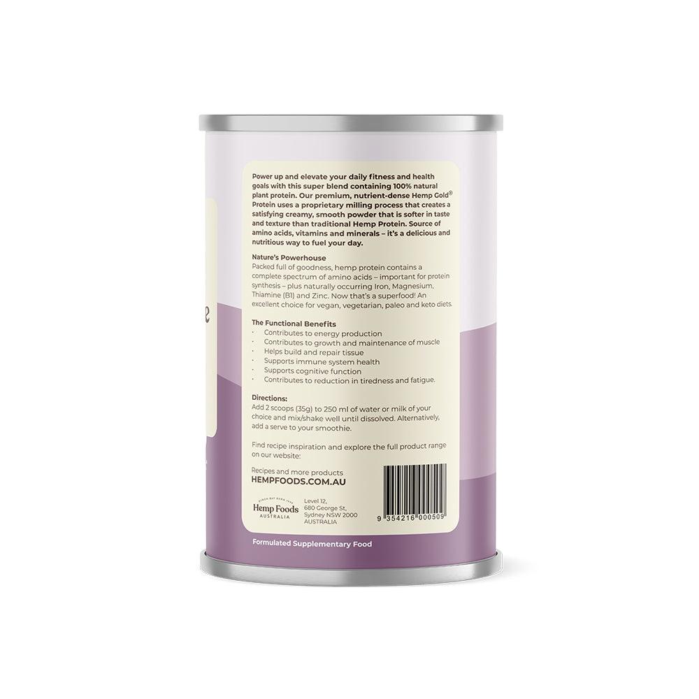 Hemp Food Australia Organic Hemp Protein Vanilla, Chocolate and Mixed Berry 420g - Anjelstore 