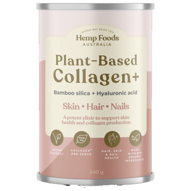 Hemp Foods Australia Plant Based Collagen 240 grams - Anjelstore 