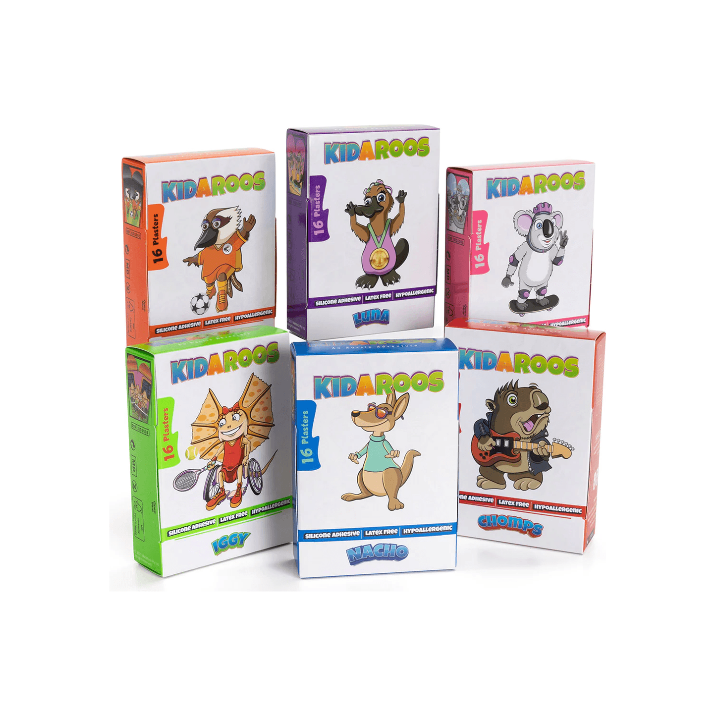 Medstock Kidaroos Silicone Plasters (pkt 16) - Anjelstore 