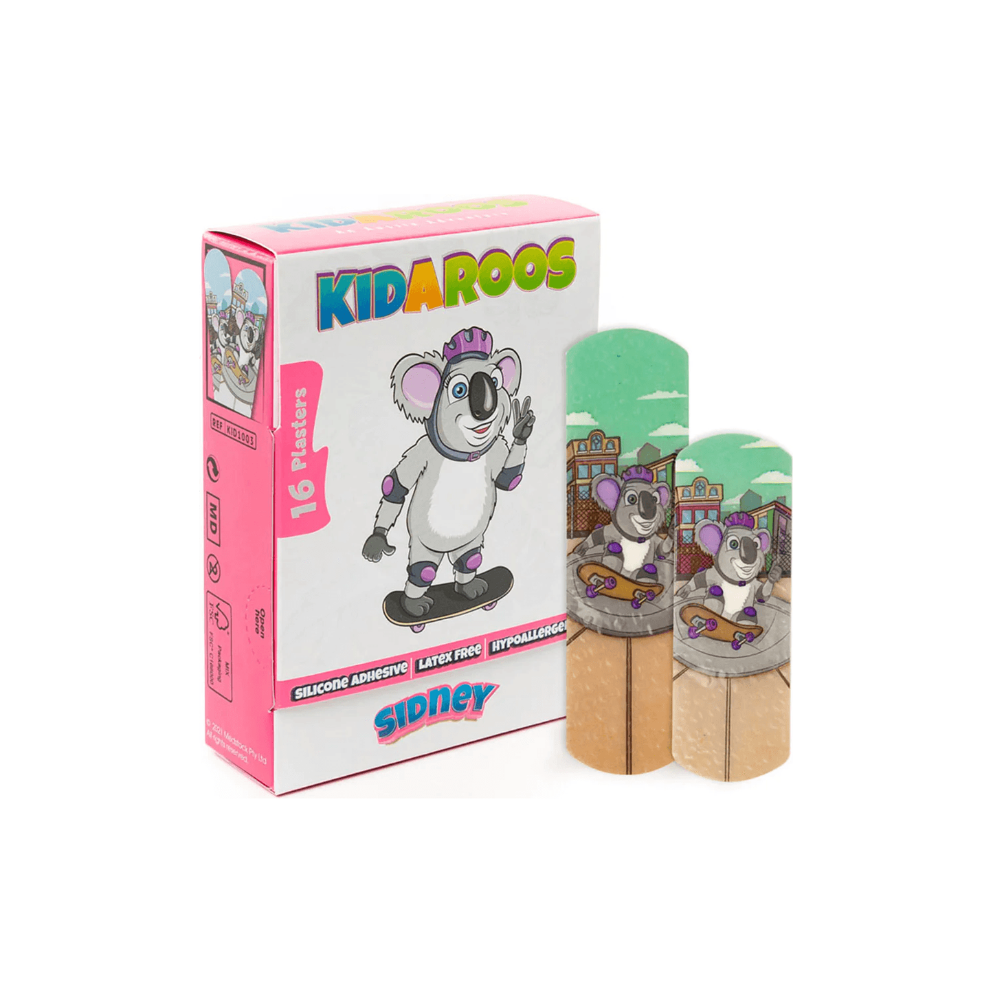 Medstock Kidaroos Silicone Plasters (pkt 16) - Anjelstore 