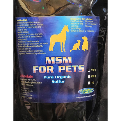 MSM For Pets (Pure Organic Sulfur) - Anjelstore 