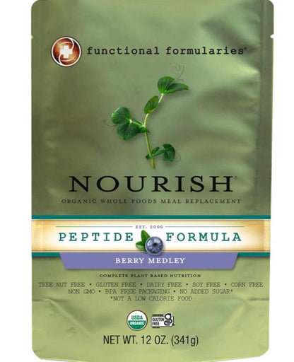 Nourish Organic Paediatric Enteral Nutrition. 341g Original / Peptide Varieties - Anjelstore 