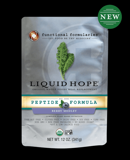 Now available. Liquid Hope Peptide Berry Organic Enteral Nutrition 341g - Anjelstore 