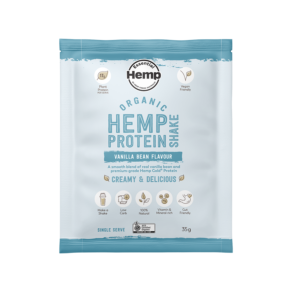 Organic Hemp Protein 35g Single Serve - Variety of Flavors, Nutrient-Rich, Delicious, and Healthy - Anjelstore 