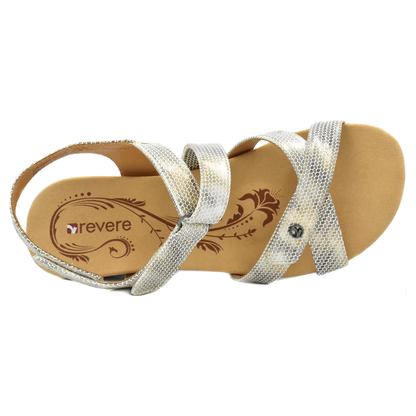 Revere Casablanca Backstrap Wedge Supportive Sandals - Anjelstore 