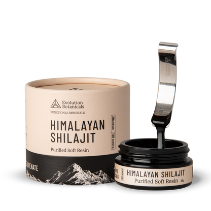 Himalayan Shilajit Purified Soft Resin 30g Jar