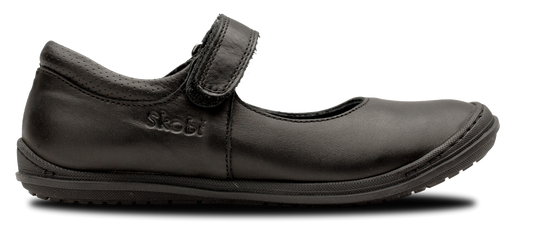 Skobi Page Velcro School Shoes Black