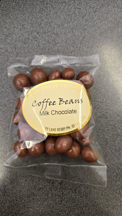 Chocolate Coated Coffee Beans. Milk and Dark Varietoes. CDKL5 Fundraiser