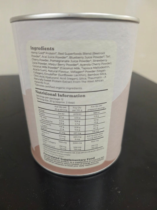 Hemp Foods Australia Plant Based Collagen 240 grams