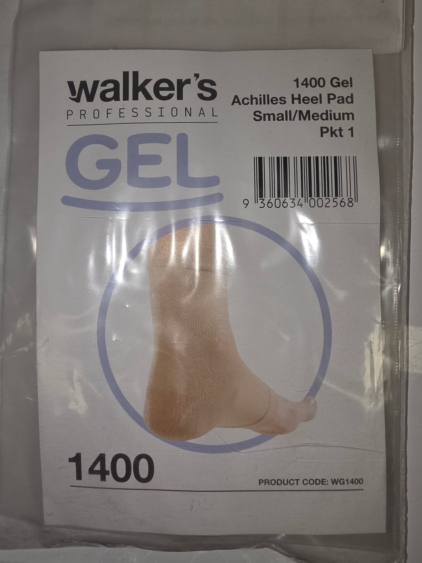 Gel Cushioned Fitted Achilles Heel Gel Protection Sleeve