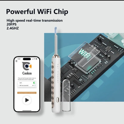Smart WiFi Visual Ear Cleaner with HD Camera | Wireless Ear Wax Removal