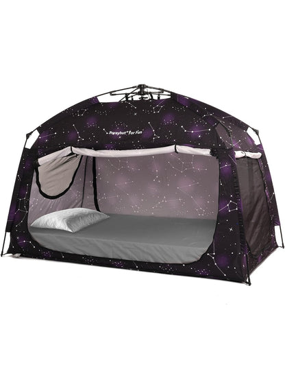 Starry Night Indoor Privacy Warm Breathable Pop Up Sensory Canopy for Kids and Adults (dysregulation control)
