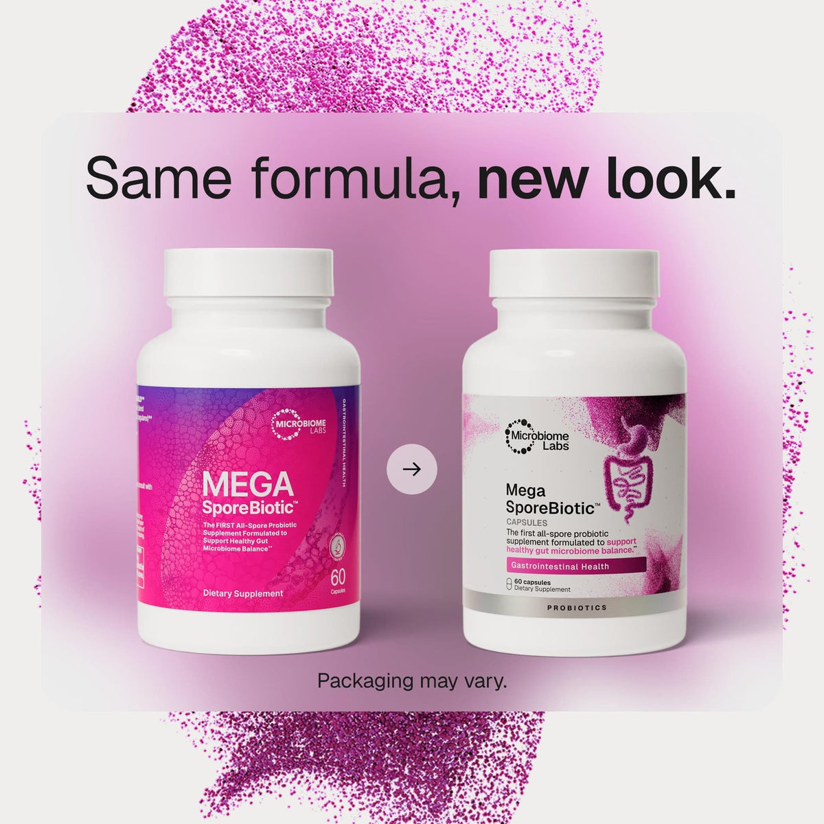 MegaSporeBiotic Probiotic Supplement Microbiome Labs (60 / 180 capsules)