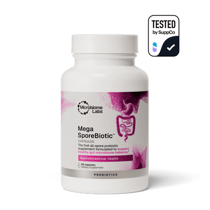 MegaSporeBiotic Probiotic Supplement Microbiome Labs (60 / 180 capsules)