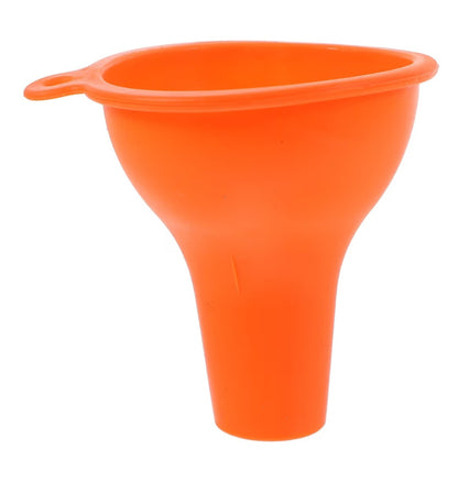 Reusable Silicone Enteral Feeding Funnel | Wide Mouth Bottle Filling Funnel for Blended Meals