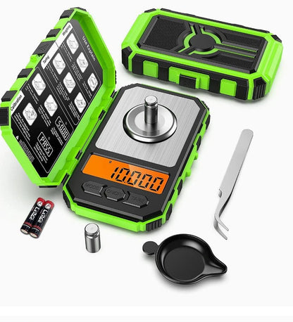 Brand New High Precision Digital Milligram Scale 50g x 0.001g – Green
