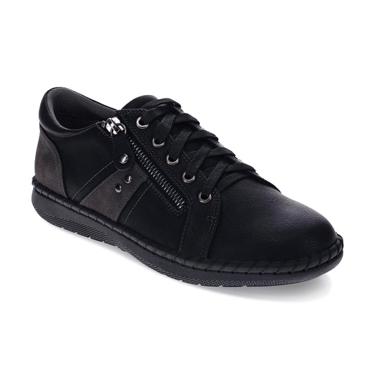 Scholl Wren Orthopaedic Leather Lace-Up (zip included)