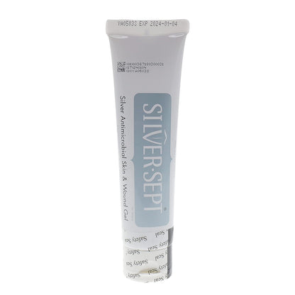 SilverSept Silver Antimicrobial Skin and Wound Gel 86g - Anjelstore 