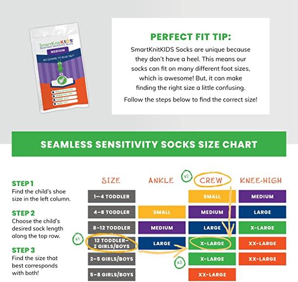 SmartKnit Seamless Sensitivity Socks Pair - Anjelstore 