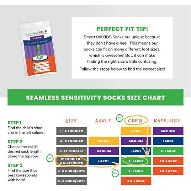 SmartKnit Seamless Sensitivity Socks Pair - Anjelstore 