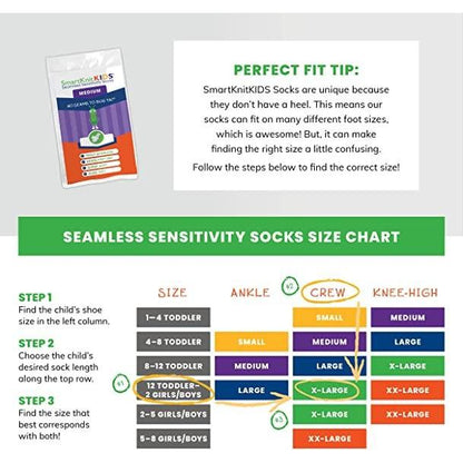 SmartKnit Seamless Sensitivity Socks Pair - Anjelstore 