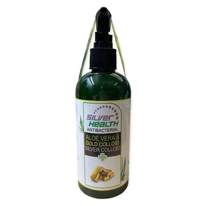 Soothing and Healing Aloe Vera Gel, Gold and Silver Colloid Liquid - Anjelstore 