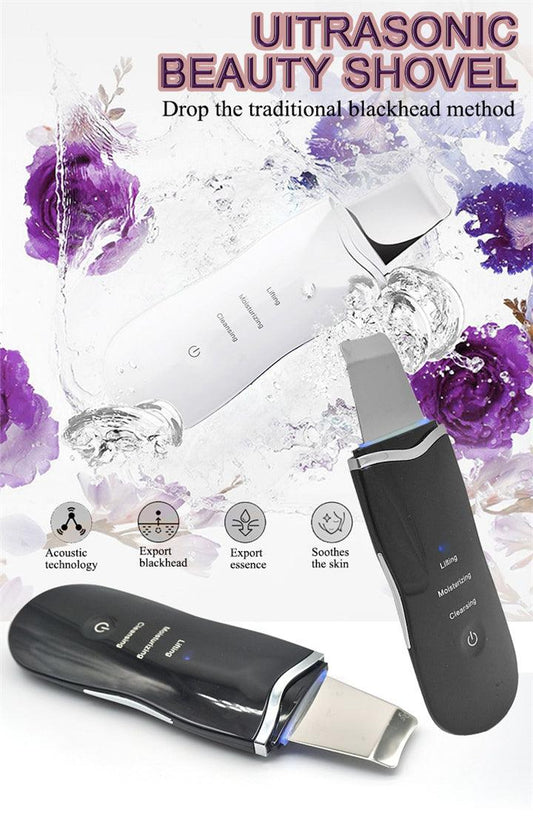 Ultrasonic Home Facial Cleansing Machine (cleans pores and asists with Blemishes) - Anjelstore 