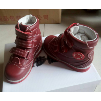 AFO Velcro Childrens Supportive Footwear. Red - Anjelstore 
