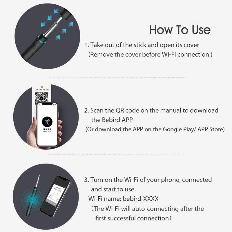 Bebird Smart Visual Ear Cleaner - Anjelstore 