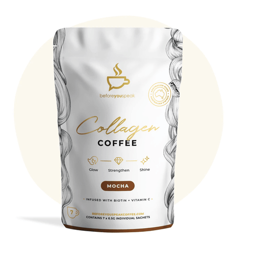 Before you Speak Glow Original - Collagen healthy Coffee - Anjelstore 