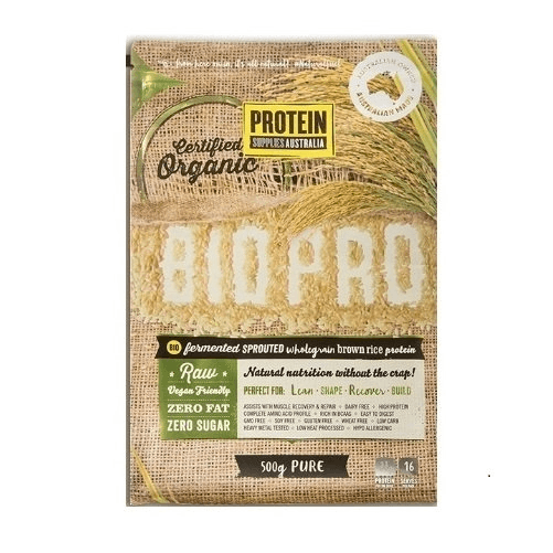 BioPro Pure Brown Rice Protein Powder 500g - Anjelstore 