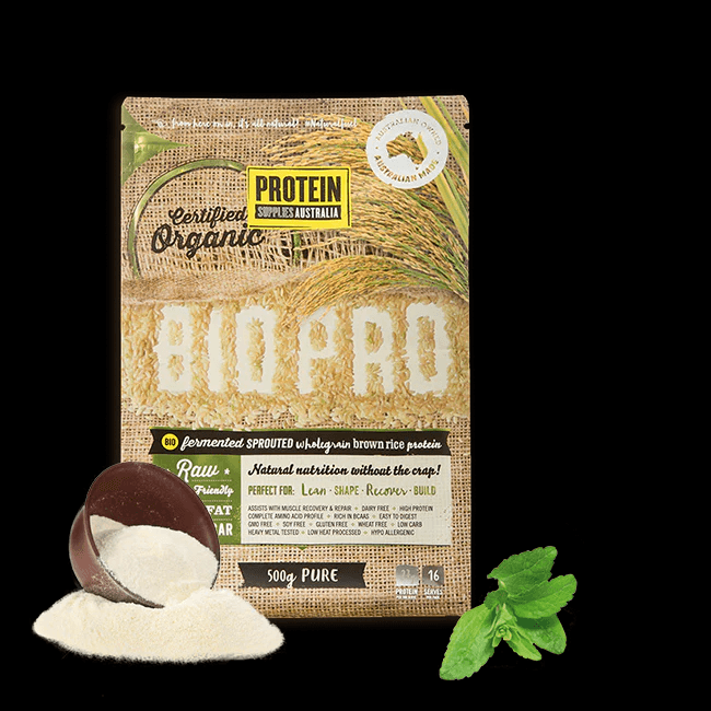BioPro Pure Brown Rice Protein Powder 500g - Anjelstore 
