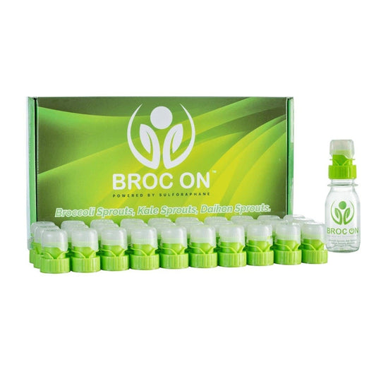 Broc On Broccoli, Kale and Daikon Sprouts (30 Shots) Sulforaphane - Anjelstore 