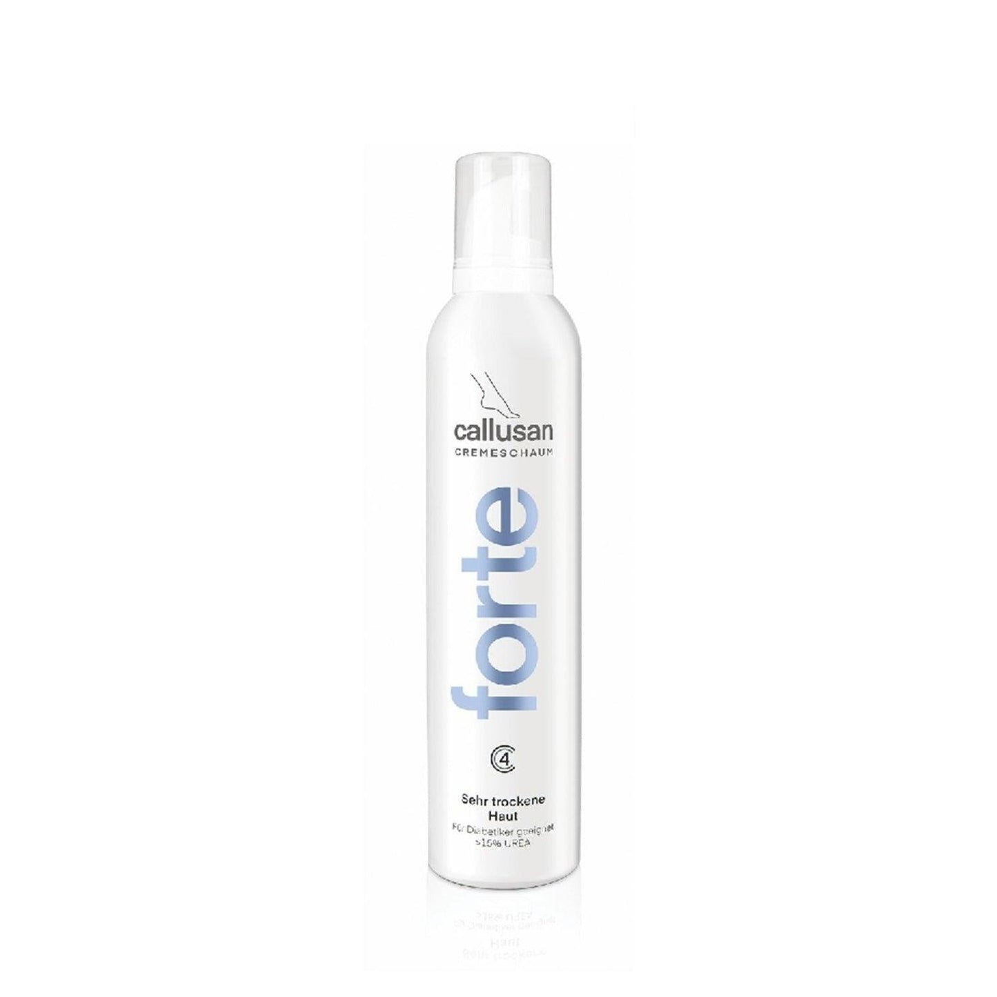 Callusan Forte Foot Moose Non Greasy 125ml 15% Urea - Anjelstore 