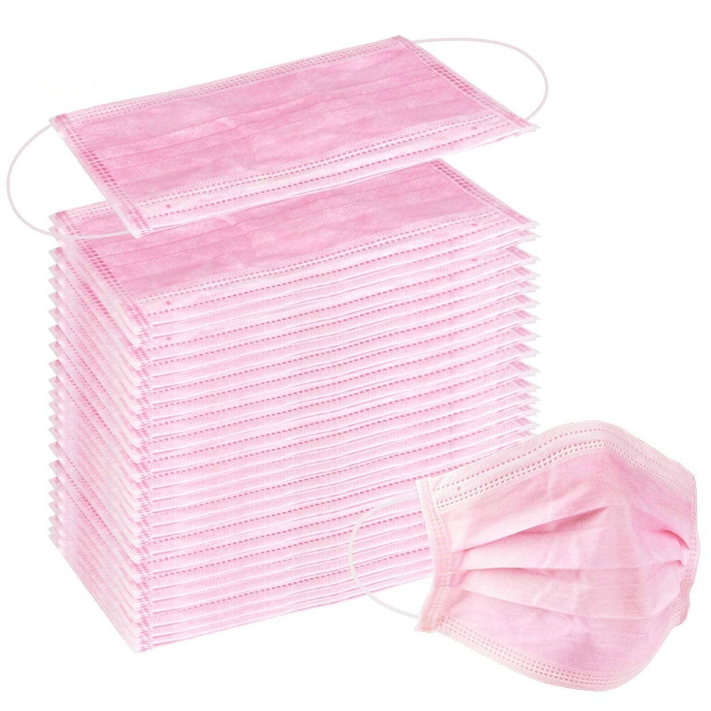 Disposable Medical Face Mask 3-Ply. 50 pieces- 3 Colour Options - Anjelstore 