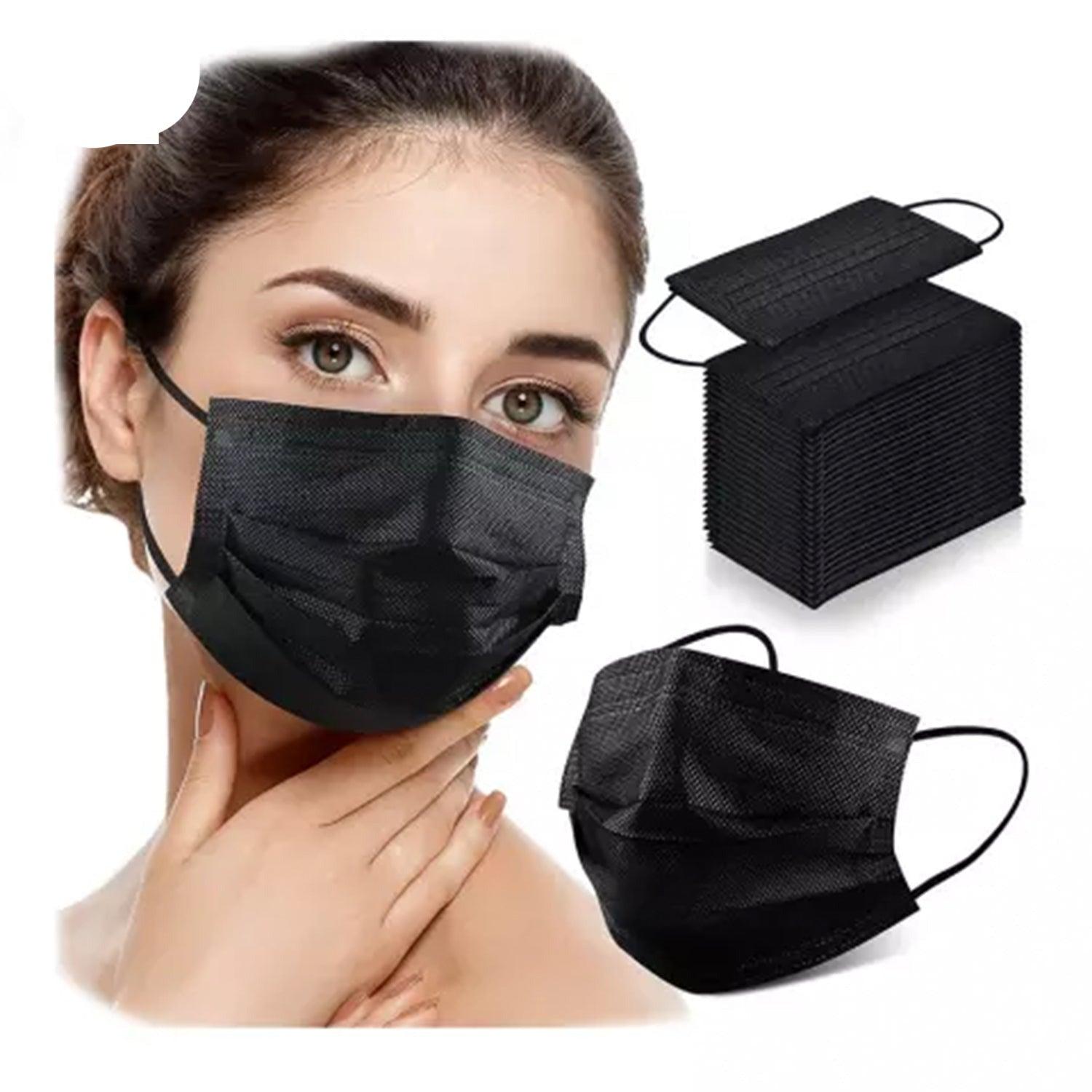 Disposable Medical Face Mask 3-Ply. 50 pieces- 3 Colour Options - Anjelstore 