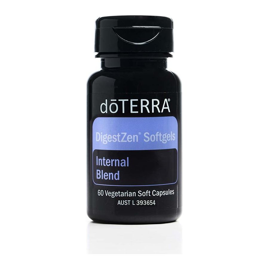 dōTERRA Digestzen Digestive Essential Oil Blend Softgels (60 Soft Capsules) - Anjelstore 