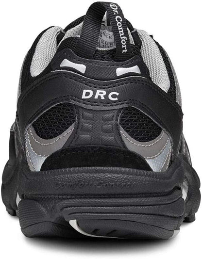 Dr. Comfort Performance Medical Grade Orthopaedic Footwear (Grey & Black) - Anjelstore 