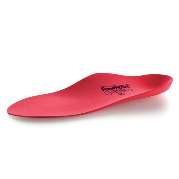 Formthotics 203 Full Length, Dual Density Hard Orthoses Red/Red - Anjelstore 