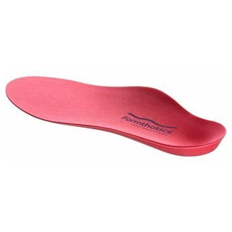 Formthotics 203 Full Length, Dual Density Hard Orthoses Red/Red - Anjelstore 