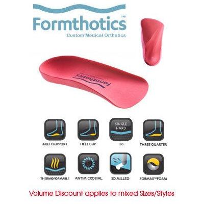 Formthotics Low Profile Dual Red Full Length Orthotics FT401 - Anjelstore 