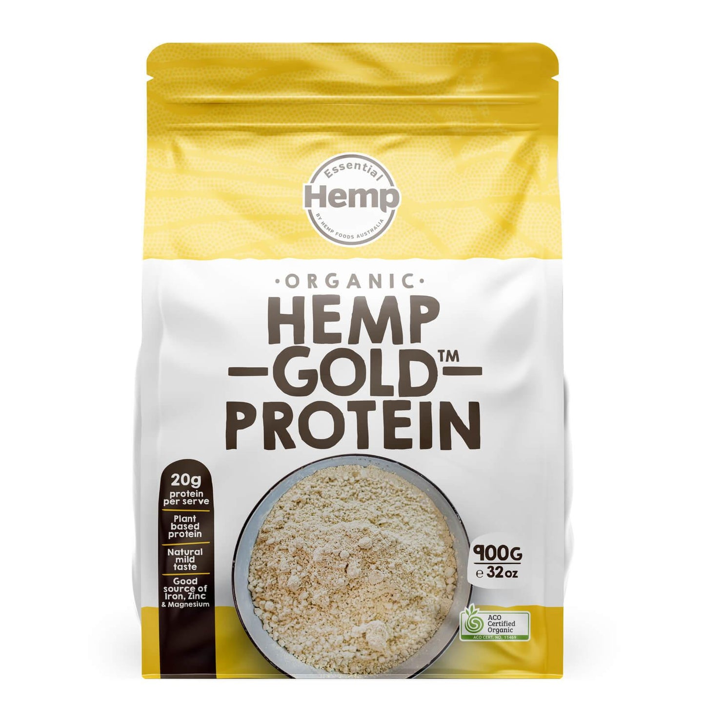 Hemp Foods Australia Organic Hemp Gold™ Protein - Anjelstore 