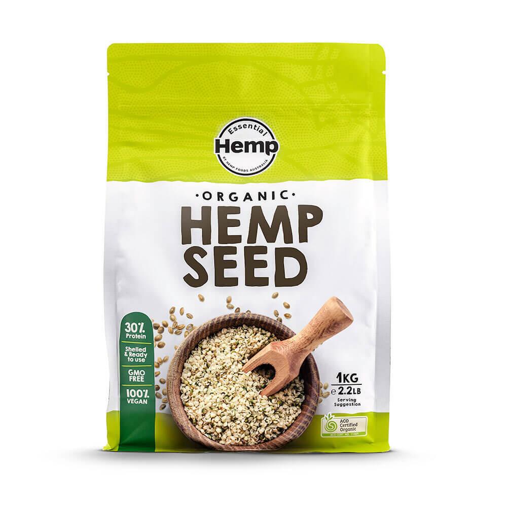 Hemp Foods Australia Organic Hulled Hemp Seeds - Anjelstore 