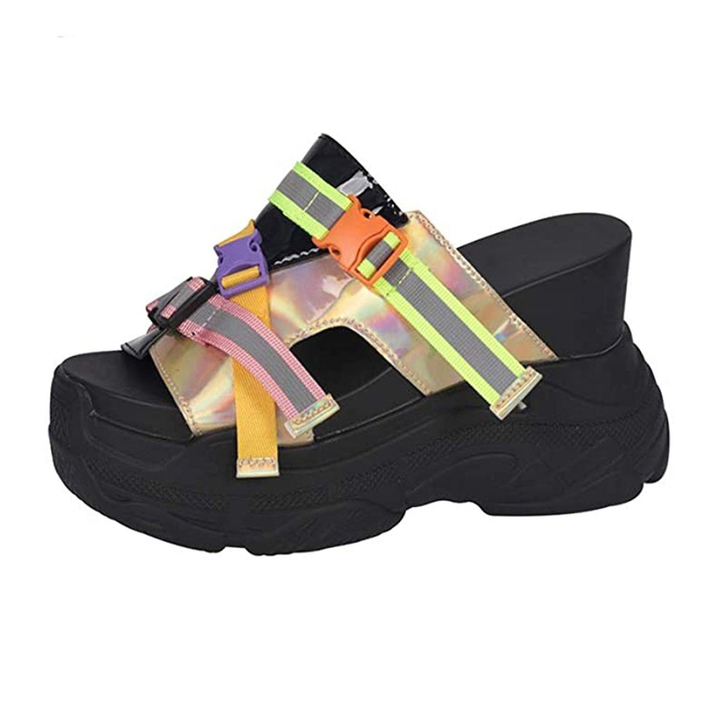 Lucky Step Holograph Wedges - Anjelstore 